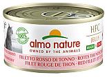 Almo Nature kattenvoer HFC Jelly Made in Italy Rode Tonijnfilet 70 gr
