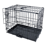 Hondenbench Premium 1 Deurs Zwart nr. 0 49 x 32 x 40 cm