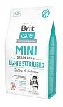 Brit Care Mini Grain Free Light & Sterilised 2 kg