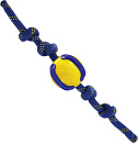 Kong Jaxx Brights Ball met Touw Assorti M