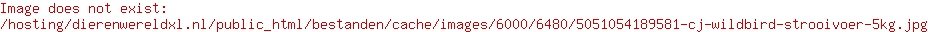 CJ Wildlife strooivoer <br>5 kg
