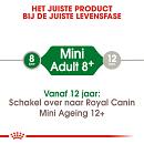 Royal Canin hondenvoer Mini Adult 8+ 4 kg