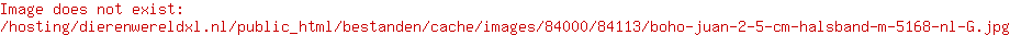 Dog with a Mission Halsband Boho Juan