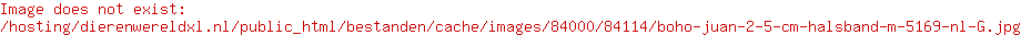 Dog with a Mission Halsband Boho Juan