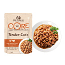Wellness CORE kattenvoer Wet Tender Cuts kip/kalkoen 85 gr