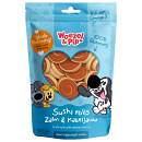 Woezel & Pip Sushi Rolls Zalm & Kabeljauw 100 gr