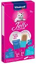 Vitakraft kattensnack Jelly Lovers Zalm/Schol MSC 6 x 15 gr