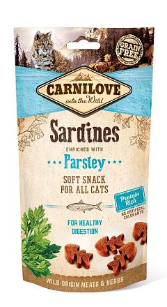 Carnilove Soft Snack Sardines with Parsley 50 gr