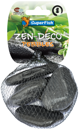 SuperFish Zen Pebble Zwart M 5 st