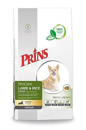 Prins hondenvoer ProCare Croque Lamb & Rice Senior 10 kg