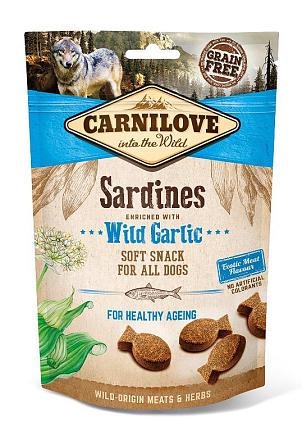 Carnilove Soft Snack Sardines with Wild Garlic 200 gr