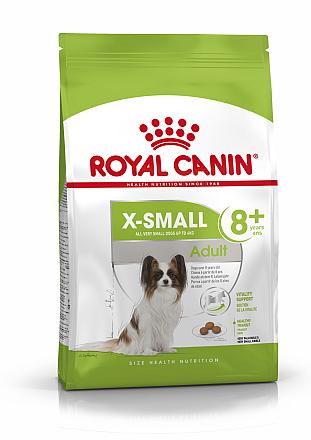 Royal Canin hondenvoer X-Small Adult 8+ 500 gr