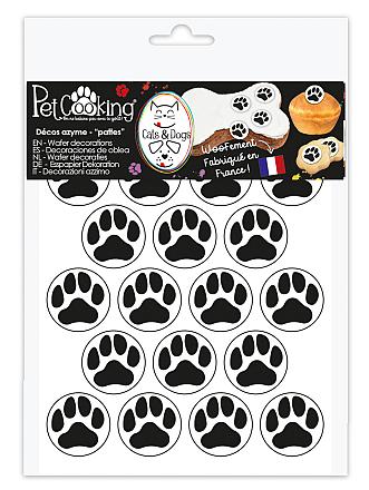 PetCooking Edible Paper Decor Paws