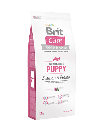Brit Care Grain Free Puppy Salmon & Potato 12 kg