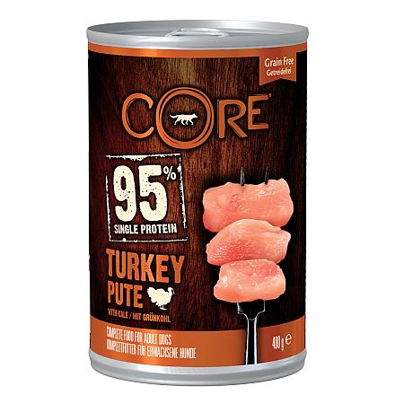 Wellness CORE hondenvoer 95% Turkey 400 gr