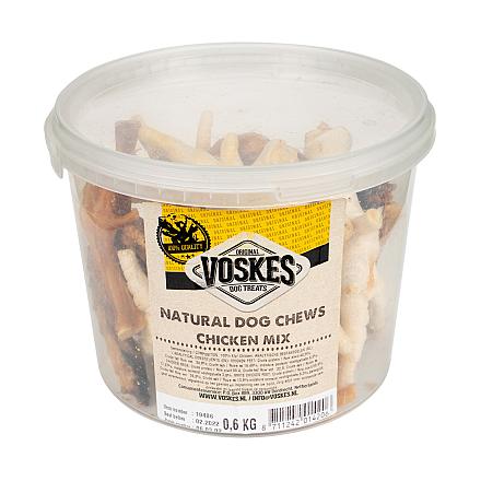 Voskes Natural Dog Chews chicken mix <br>600 gr