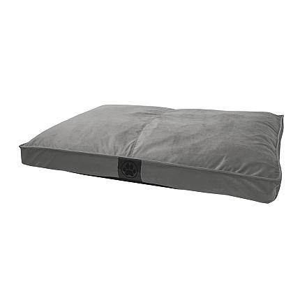 Overseas Petlife Hondenkussen Velours Middlestitch Smoke