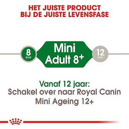 Royal Canin hondenvoer Mini Adult 8+ 4 kg