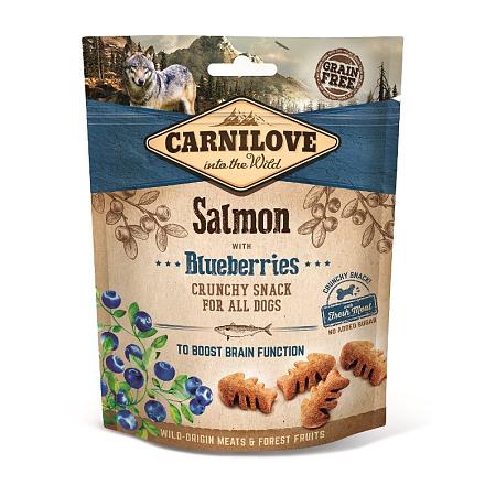 Carnilove Crunchy Snack Salmon with Blueberries 200 gr
