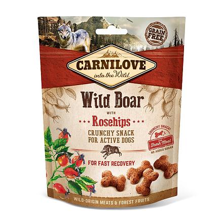 Carnilove Crunchy Snack Wild Boar with Rosehips 200 gr
