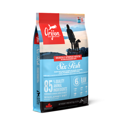 Orijen hondenvoer <br> Six Fish 2 kg