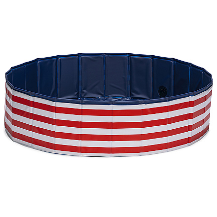 Beeztees Zwembad Doggy Dip Rood/Wit