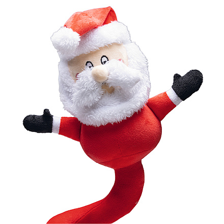 Beeztees Hondenspeelgoed Kerstman Spiraal