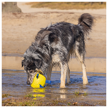 Beeztees Fetch Speelbal Power Geel