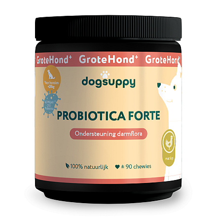 Dogsuppy GroteHond Probiotica Kip 90 st