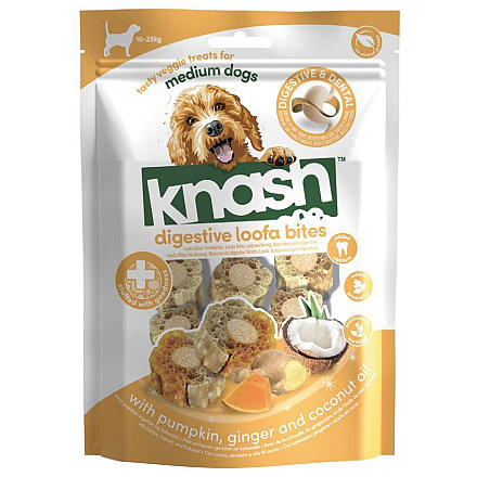 Knash Woofa Loofa Bites Digestive Pumpkin&Ginger 100 gr