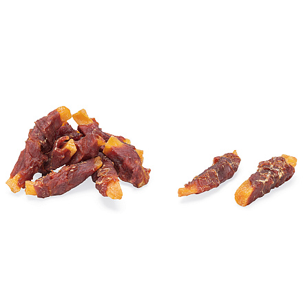 Beeztees Zoete Aardappel Bites M Eend 400 gr