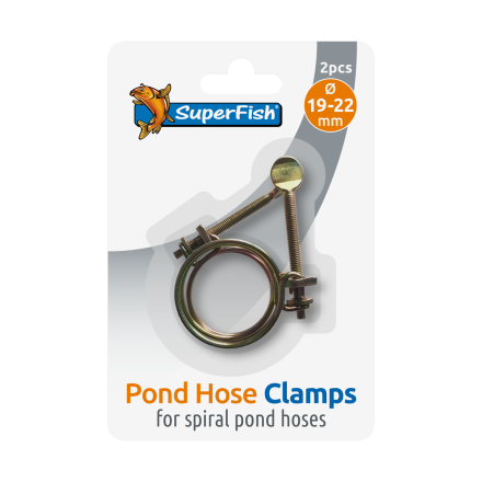SuperFish Spiraalslangklem <br>19 - 22 mm 2 st