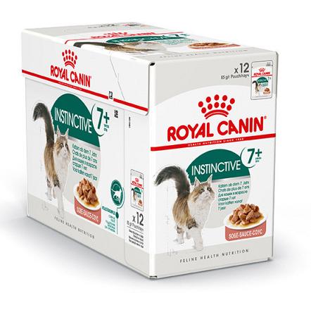 Royal Canin kattenvoer Instinctive 7+ in Gravy 12 x 85 gr