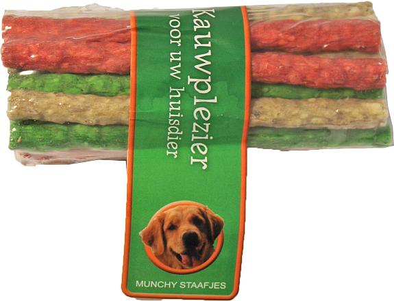 Munchy kauwstaaf assorti 12 cm 20 st
