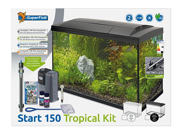 SuperFish Aquarium Start 150 Tropical Kit Wit