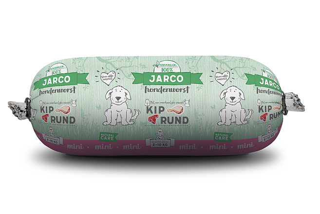 Jarco hondenworst Mini Kip/Rund 250 gr