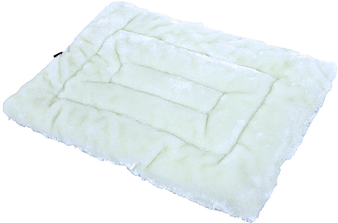 Ligkussen Cozy Duo antraciet/wit